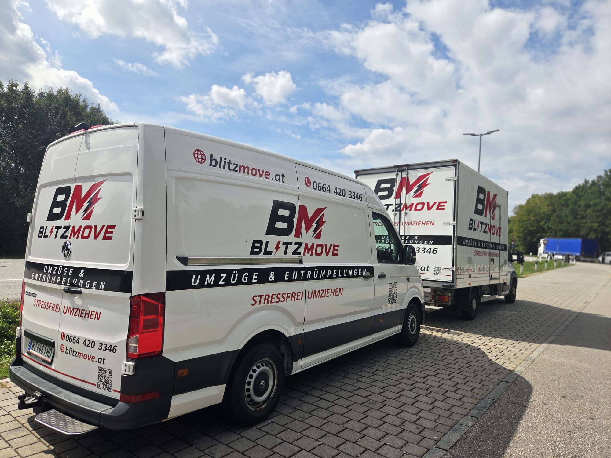 BlitzMove Transporter im Einsatz in der Steiermark